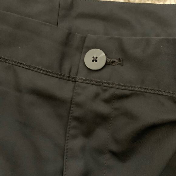 Adidas Shorts Mens Size 38 Climalite Golf Black Flat Front Lightweight Pockets - Picture 6 of 7